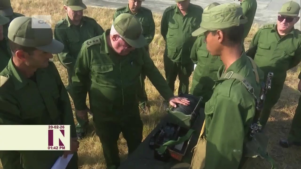 Ministro de las FAR verifica en Pinar del Río preparación para la defensa y el orden interior