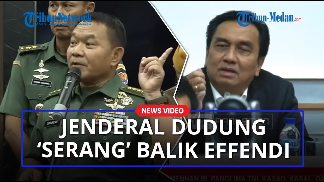 Jenderal Dudung 'Serang Balik' Effendi Simbolon karena Disebut Tak Patuh ke Jenderal Andika Perkasa