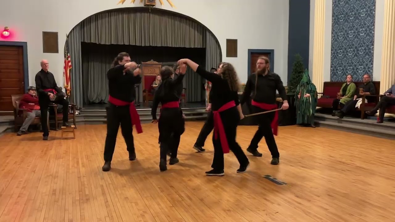 Ampleforth Longsword Dance - 12th Night 2026