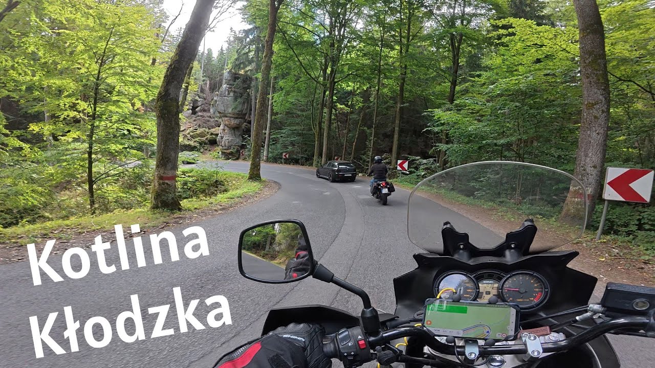 Kotlina Kłodzka motocyklem
