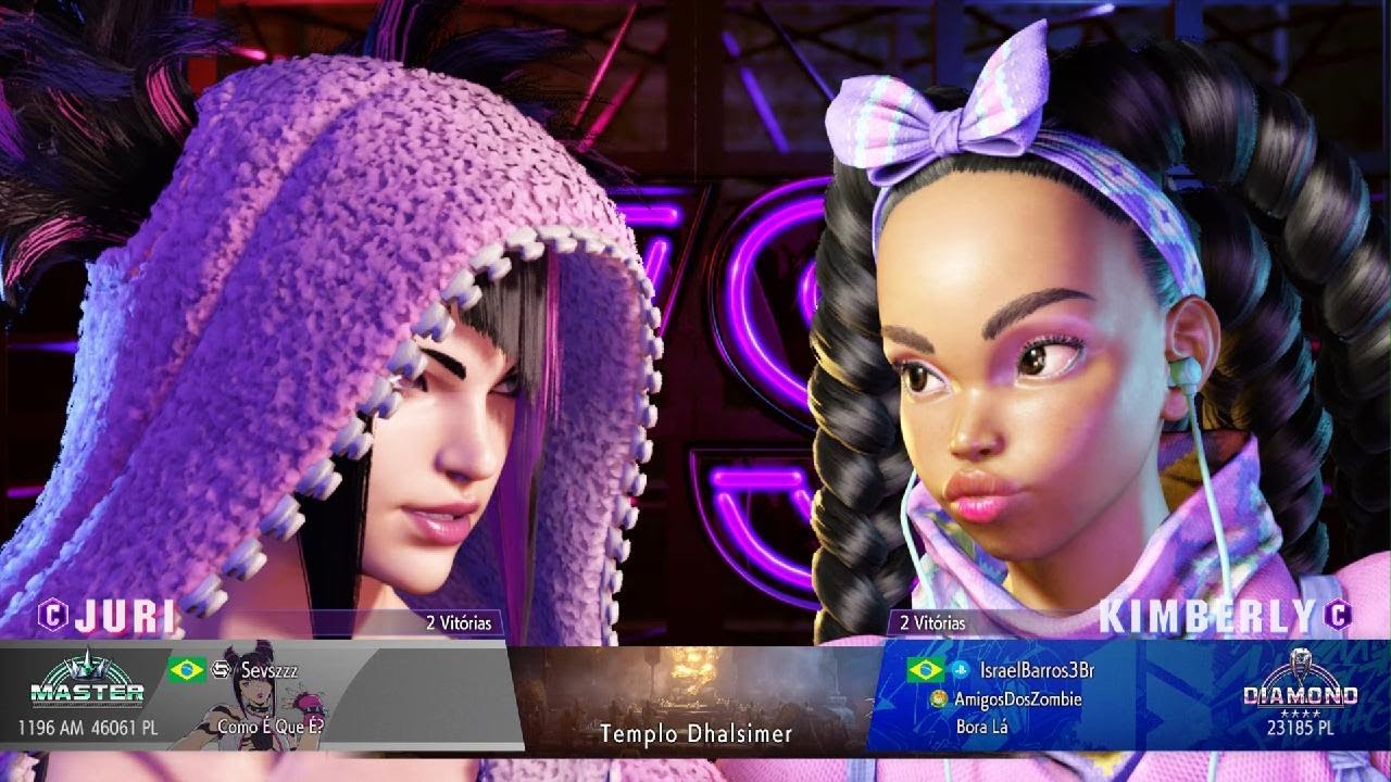 Sevszzz (Juri) Israelbarros3Br (Kimberly) - Street Fighter 6