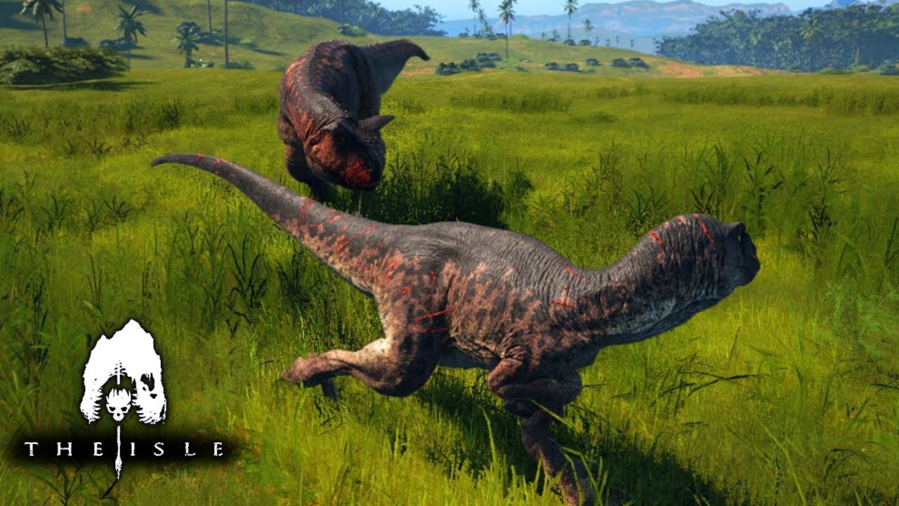 LONE UTAHRAPTOR BRAWLS THE CARNOTAURUS!!!- The Isle (EVRIMA)