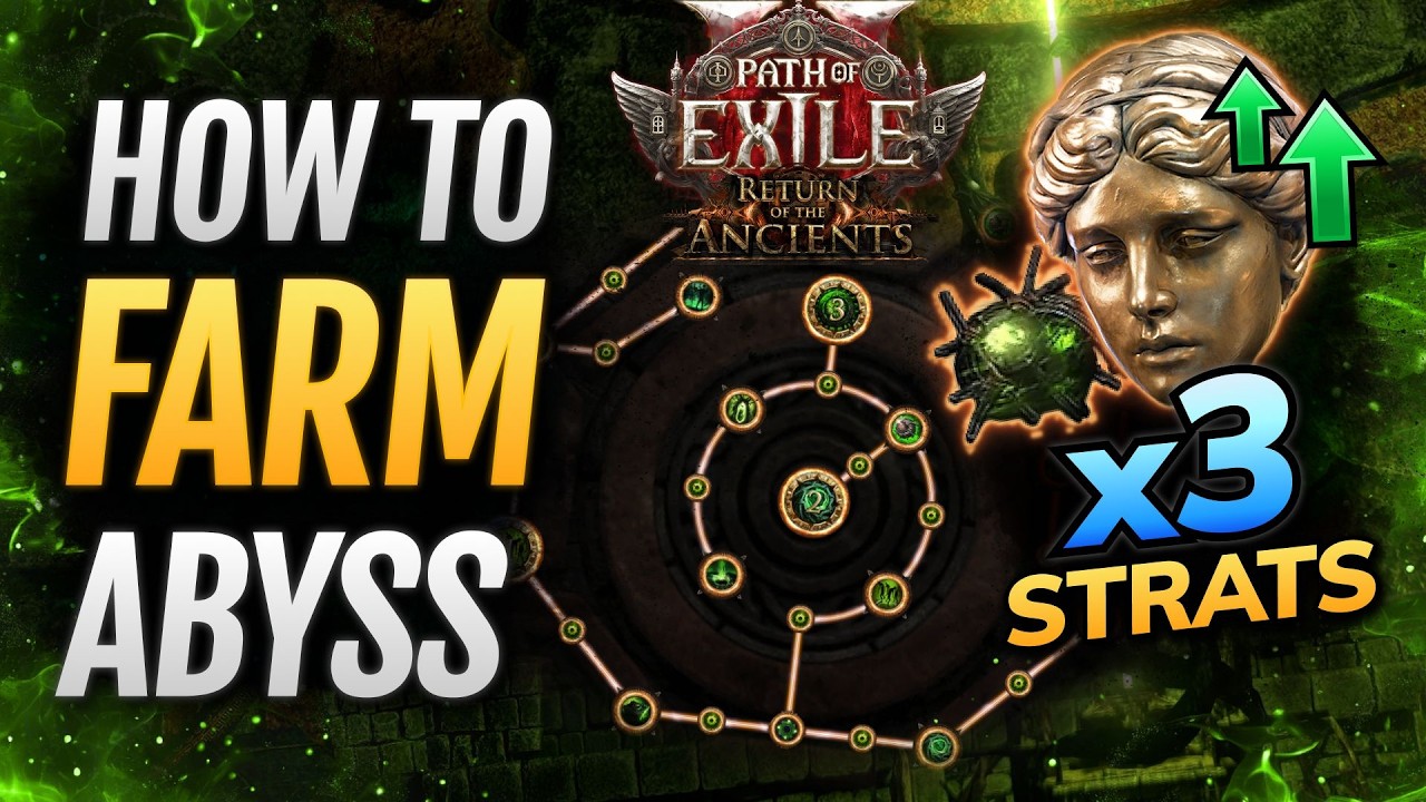 [PoE 2] How to FARM Divines in Abyss: 3 Farming Strategies - Guide + Atlas - Path of Exile 2
