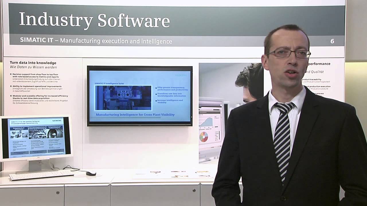 SIMATIC IT - Manufacturing execution and intelligence