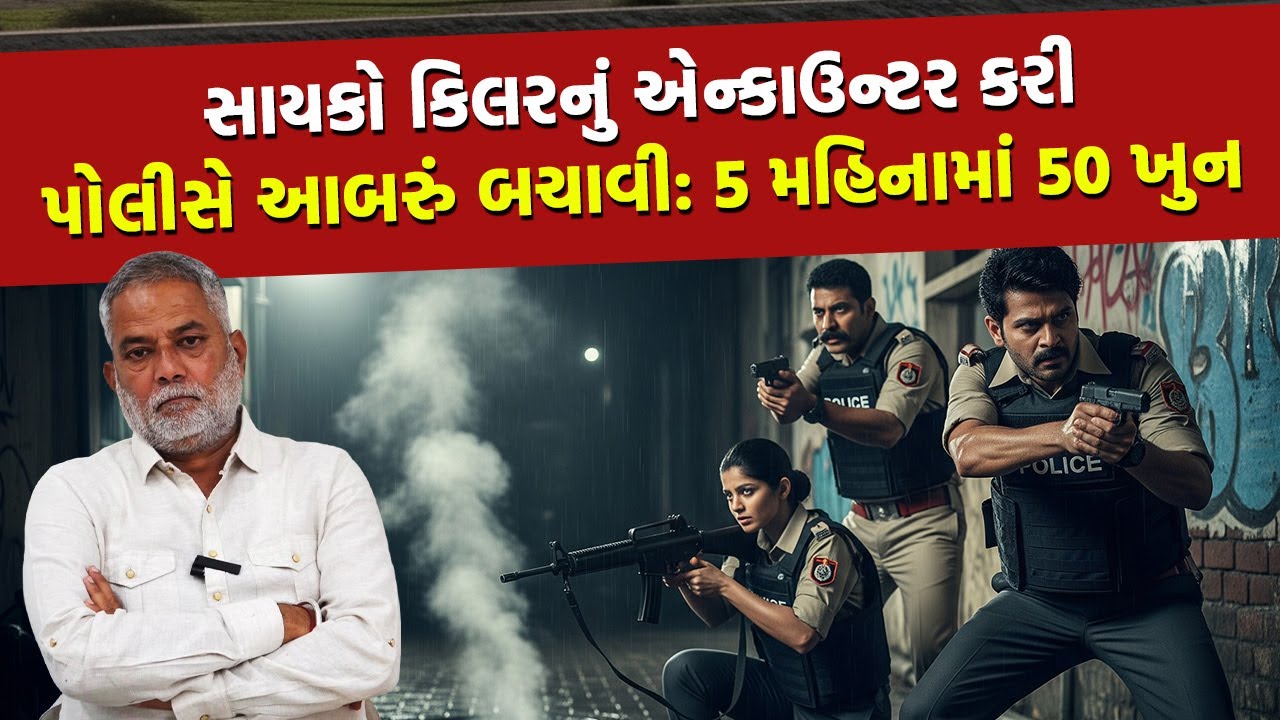 Gujarat Police એ 2006 પછી એન્કાઉન્ટર બંધ કરી દીધા હતા... | Psycho Killer Encounter | Crime News