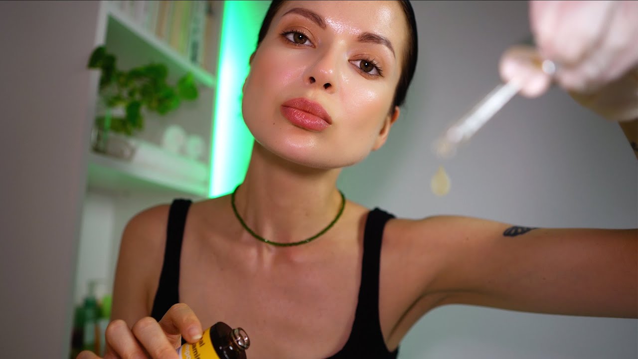 АСМР и персональное внимание у косметолога 💦 Мурашки гарантированы! ASMR SPA facial treatment.
