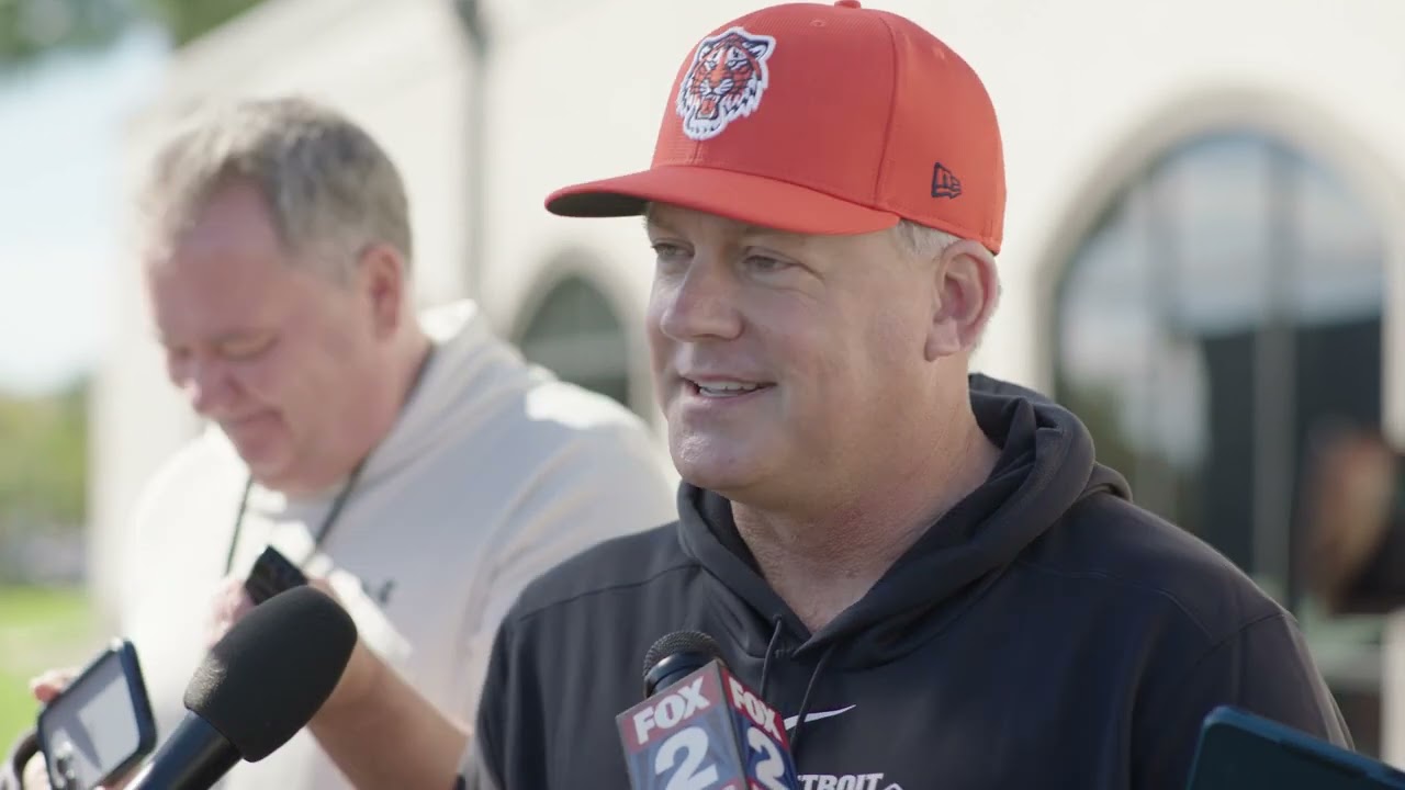 AJ Hinch media session to open 2024 Tigers spring training