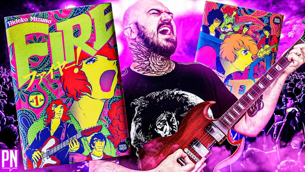 A MULHER QUE TROUXE O ROCK PARA OS MANGÁS! Conheçam FIRE! | Pipoca e Nanquim 569