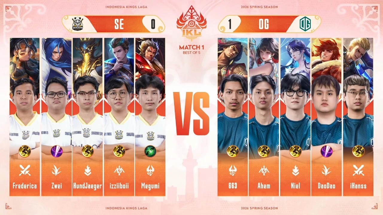 [IKL Spring 2026] Shadow Esports vs OG | Game 2 | Group Stage | Week 3 Day 1