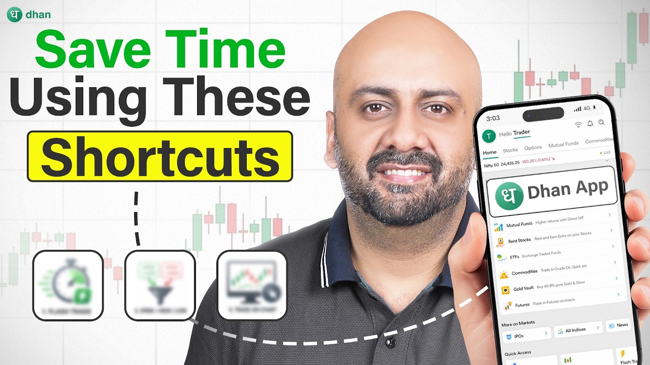 Top Dhan App Shortcuts to Speed Up Your Trading | Trading Strategy | Dhan