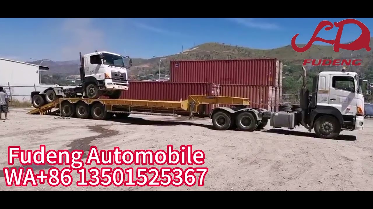 lowbed trailer| sturdy, durable|has excellent load-bearing capacity|adapting harsh environments