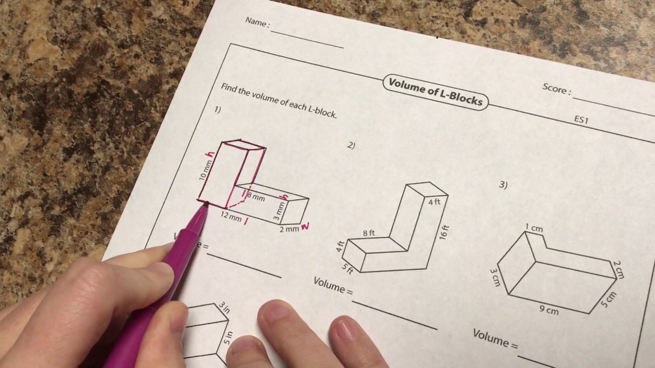 Calculating the Volume of Irregular Shapes