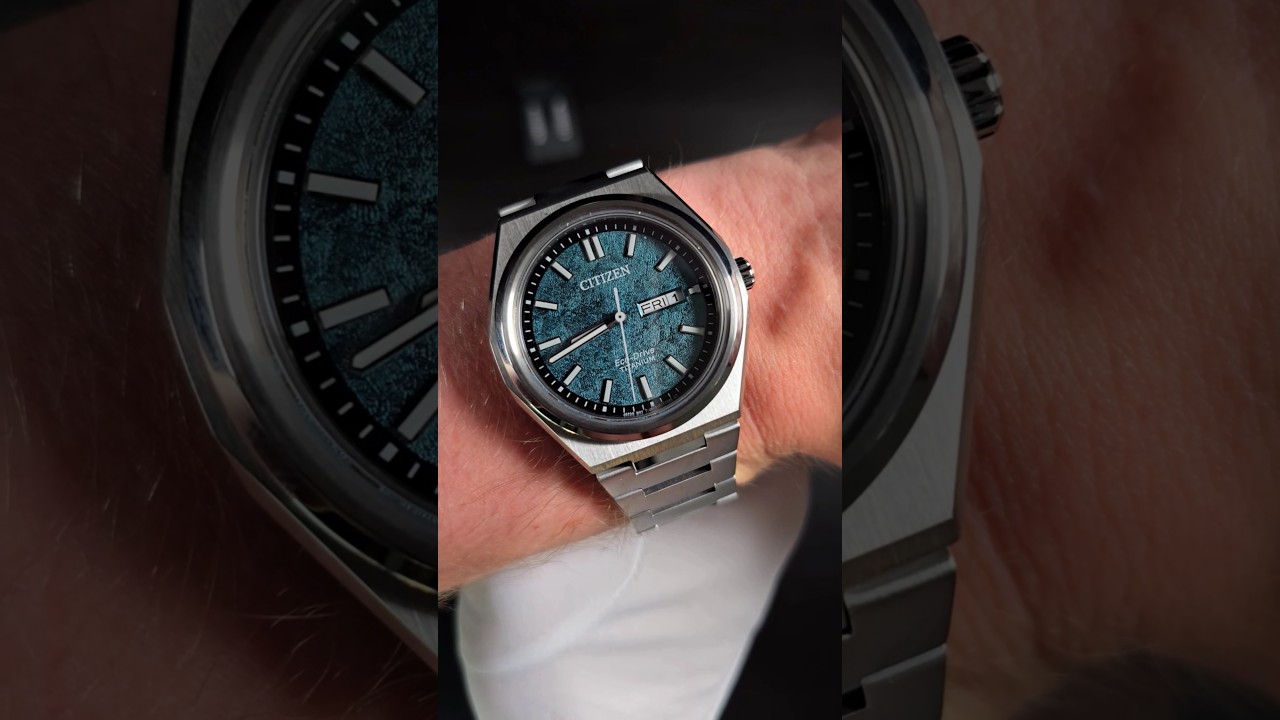 Citizen Eco Drive Titanium AW0130-85XE ⌚️ #citizen #ecodrive #unboxingasmr #tissotprx