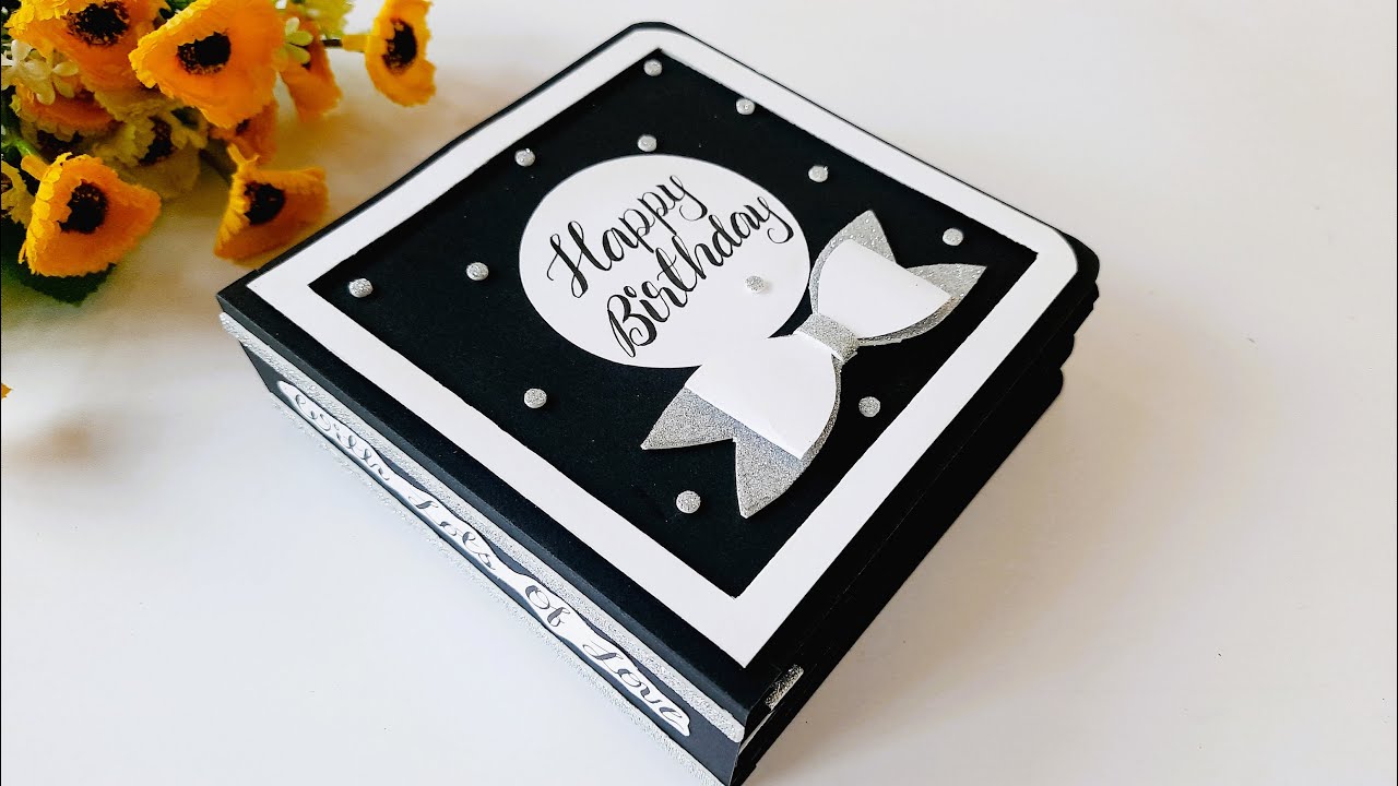 How to Make DIY Scrapbook for Birthday | Scrapbook With Chart Papers | Scrapbook Ideas | Tutorial
