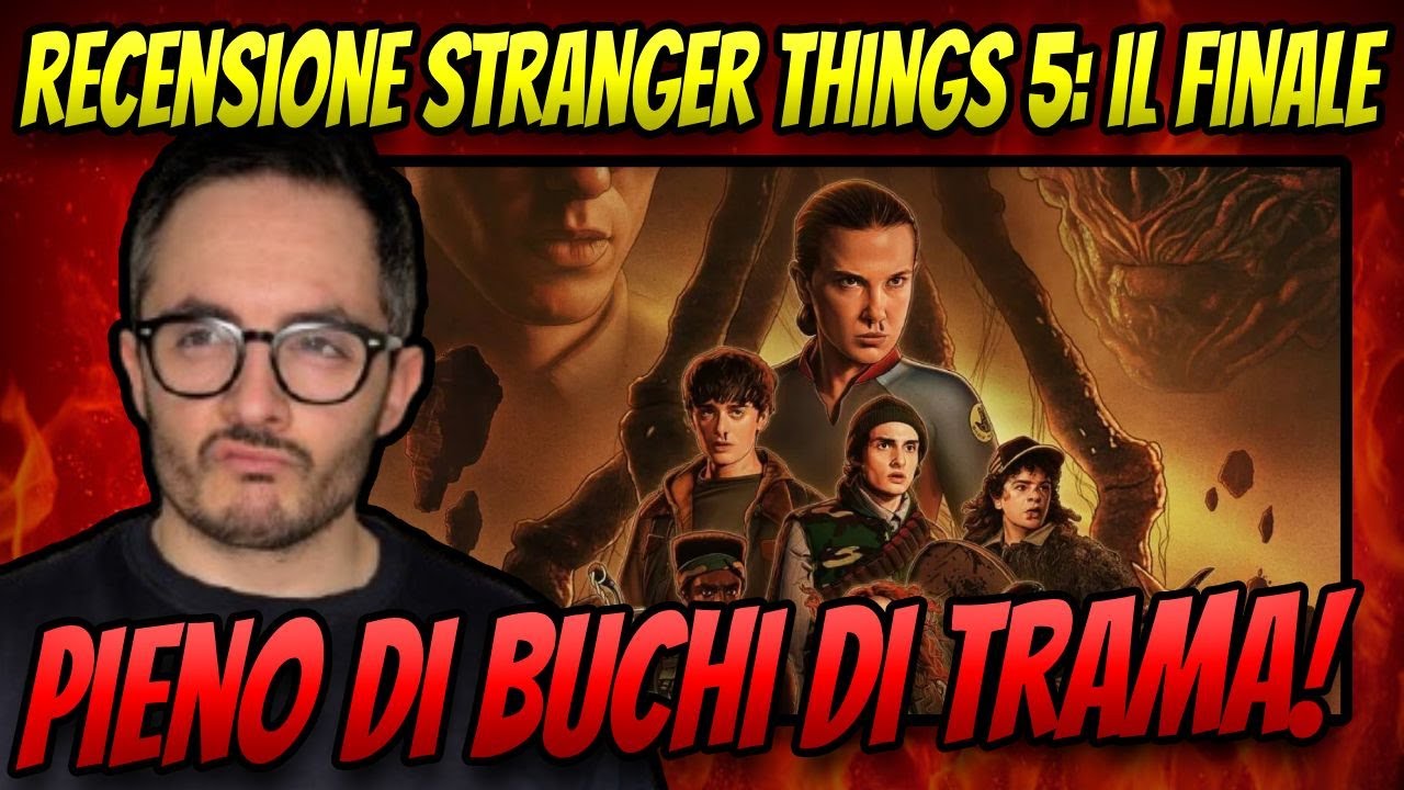 RECENSIONE DI STRANGER THINGS 5: IL FINALE DELLA SERIE TV! [#1565.2]