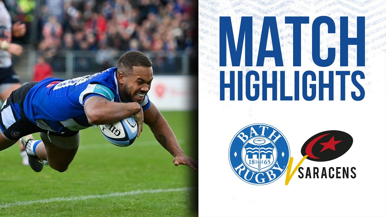 Bath Rugby secure CHAMPIONS CUP RUGBY with big win over Saracens