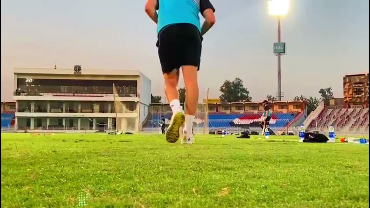 Pakistan Cricket Team Practice in Rawalpindi Cricket Stadium