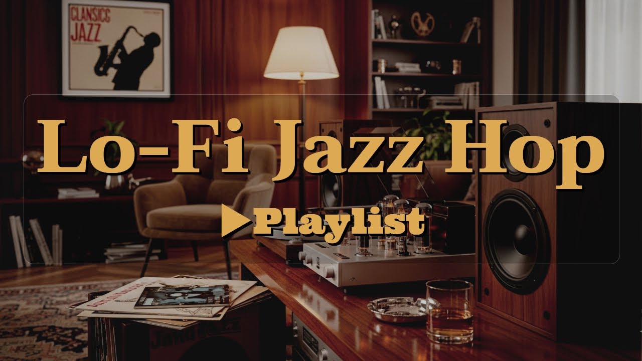 [▶Lo-Fi Jazz Hop] Mellow Jazz Hop Beats for Stress Relief and Productivity