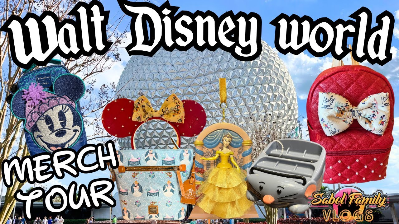 DISNEY’S EPCOT New Merchandise Tour! February 2025 ~ Walt Disney World Shopping! World Showcase!