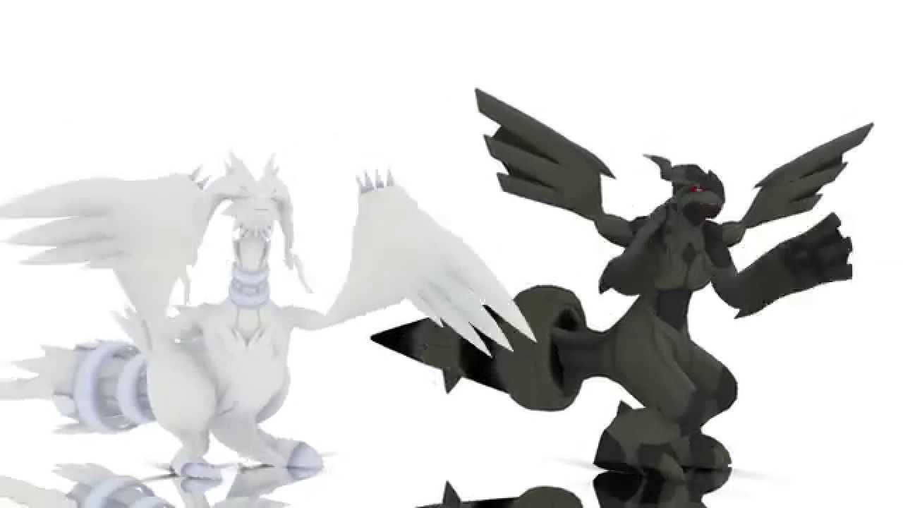 [MMD] Reshiram & Zekrom Dance