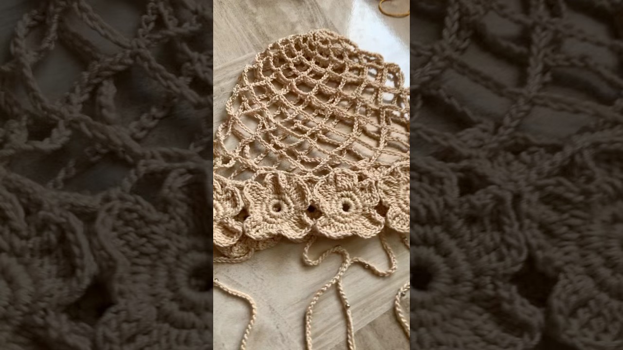 Touca de croch&ecirc; HEAD PIECE #crochet #croche #croch&ecirc; #crochetutorial