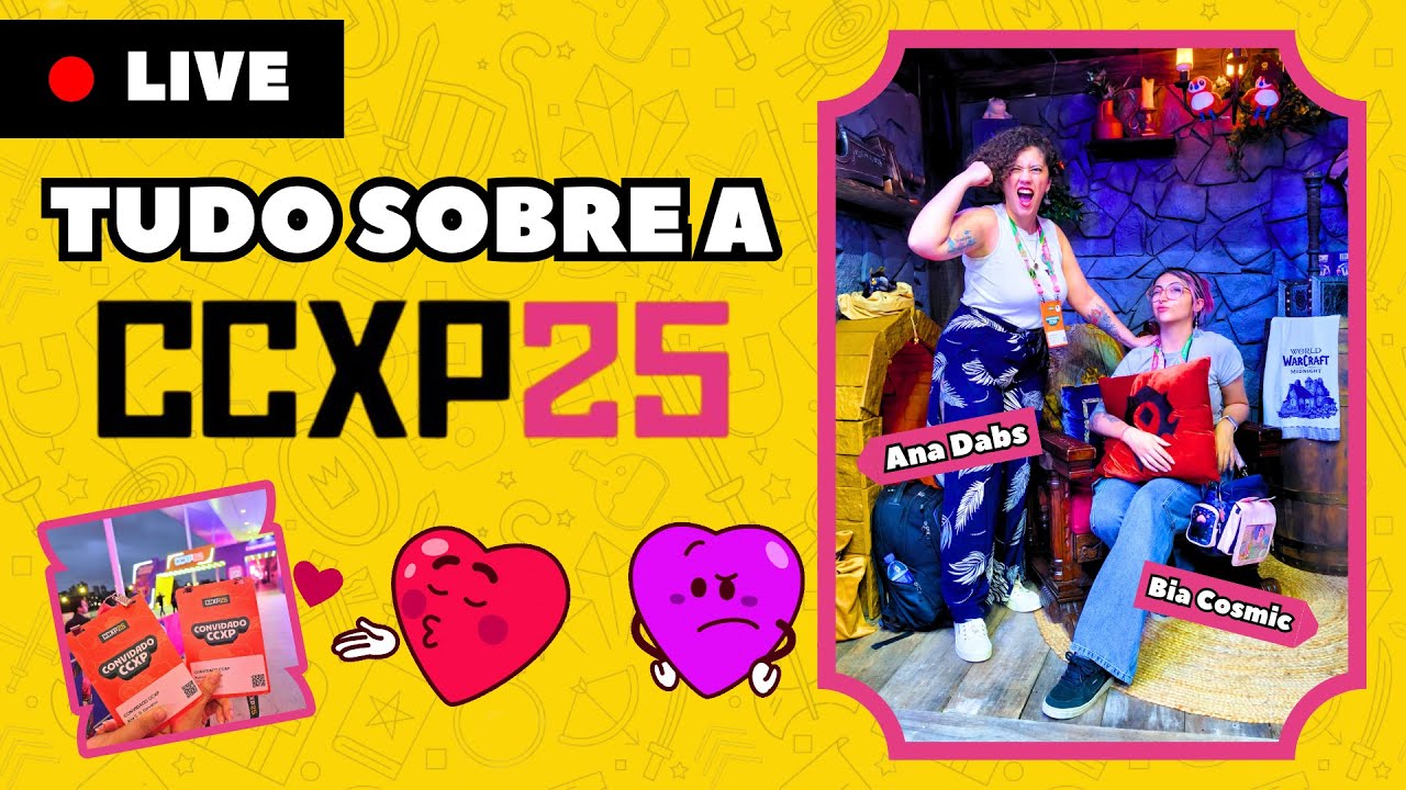 【CCXP 2025】Tudo sobre a CCXP 2025, bate-papo com a Dabs! ✦ @praquemgosta