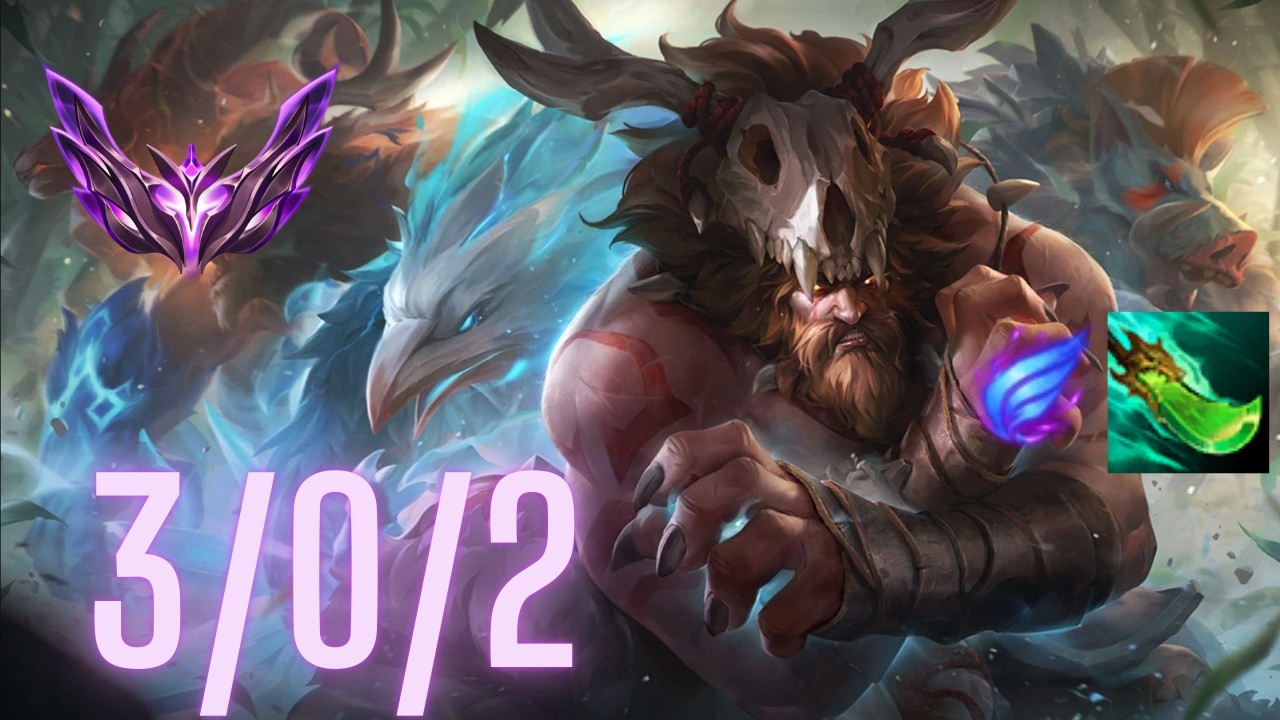 Udyr vs Jarvan - Did I even do anything? (15 min win)