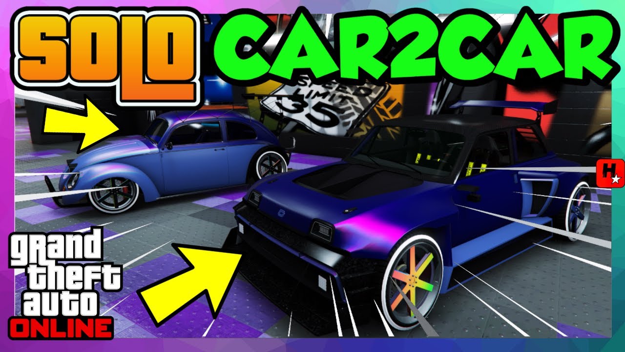 GTA Online: COMO FAZER CARRO MOD EM 1 MINUTO SOLO [CAR2CAR]