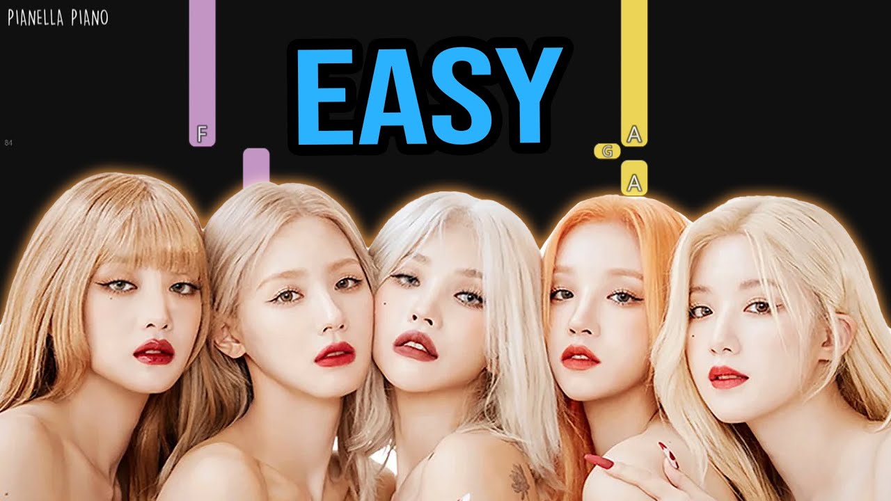 (G)I-DLE - Nxde | EASY Piano Tutorial by Pianella Piano