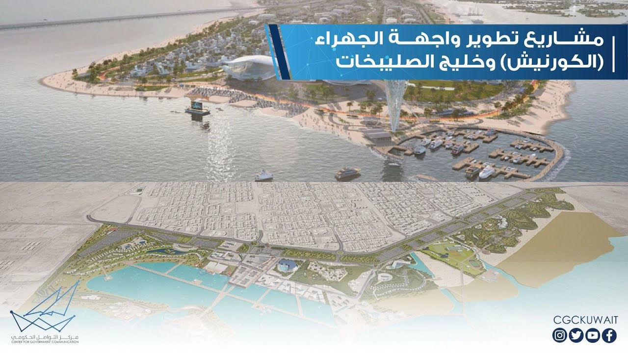 مشاريع تطوير واجهة الجهراء (الكورنيش) وخليج الصليبخات
