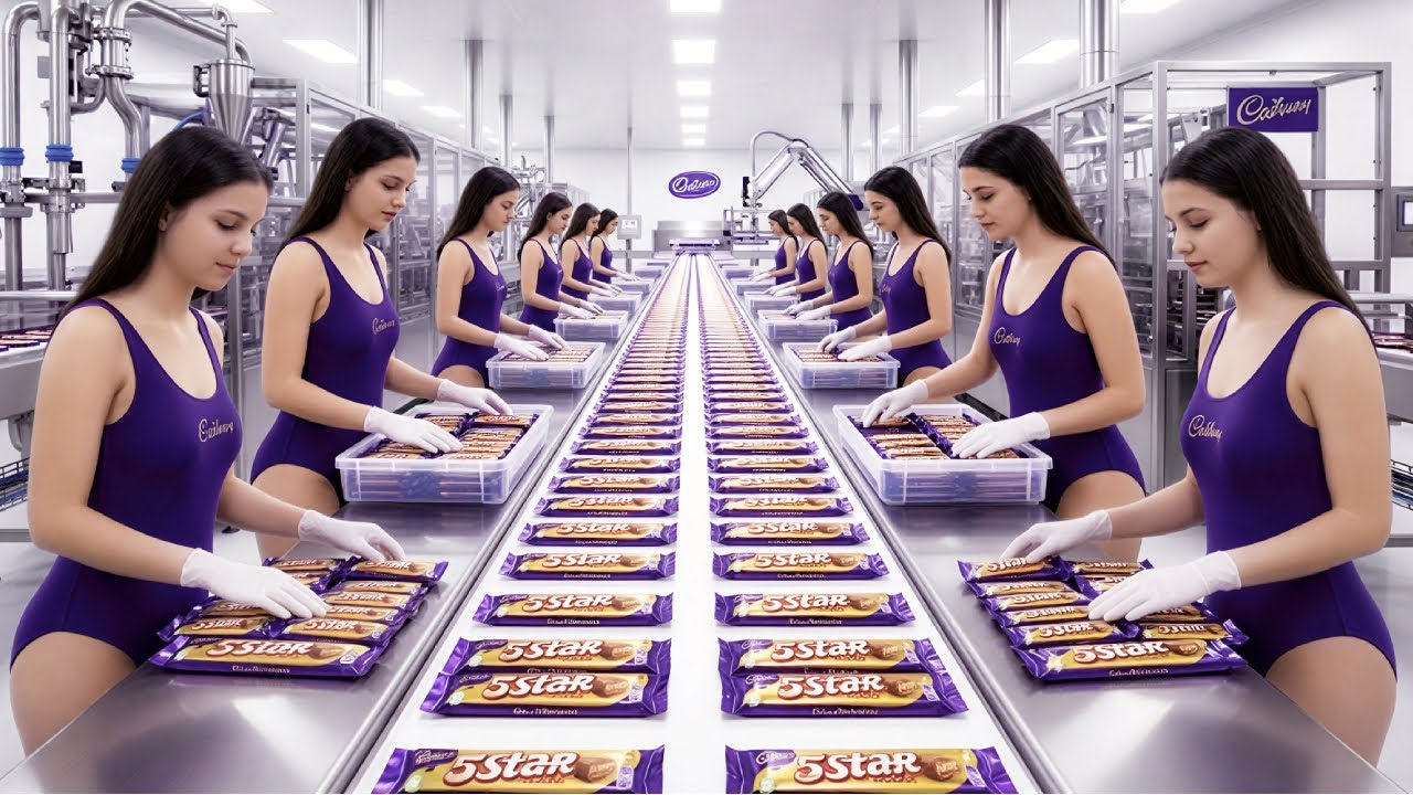Inside the Factory How Cadbury 5 Star Chocolate Is Made Amazing Process