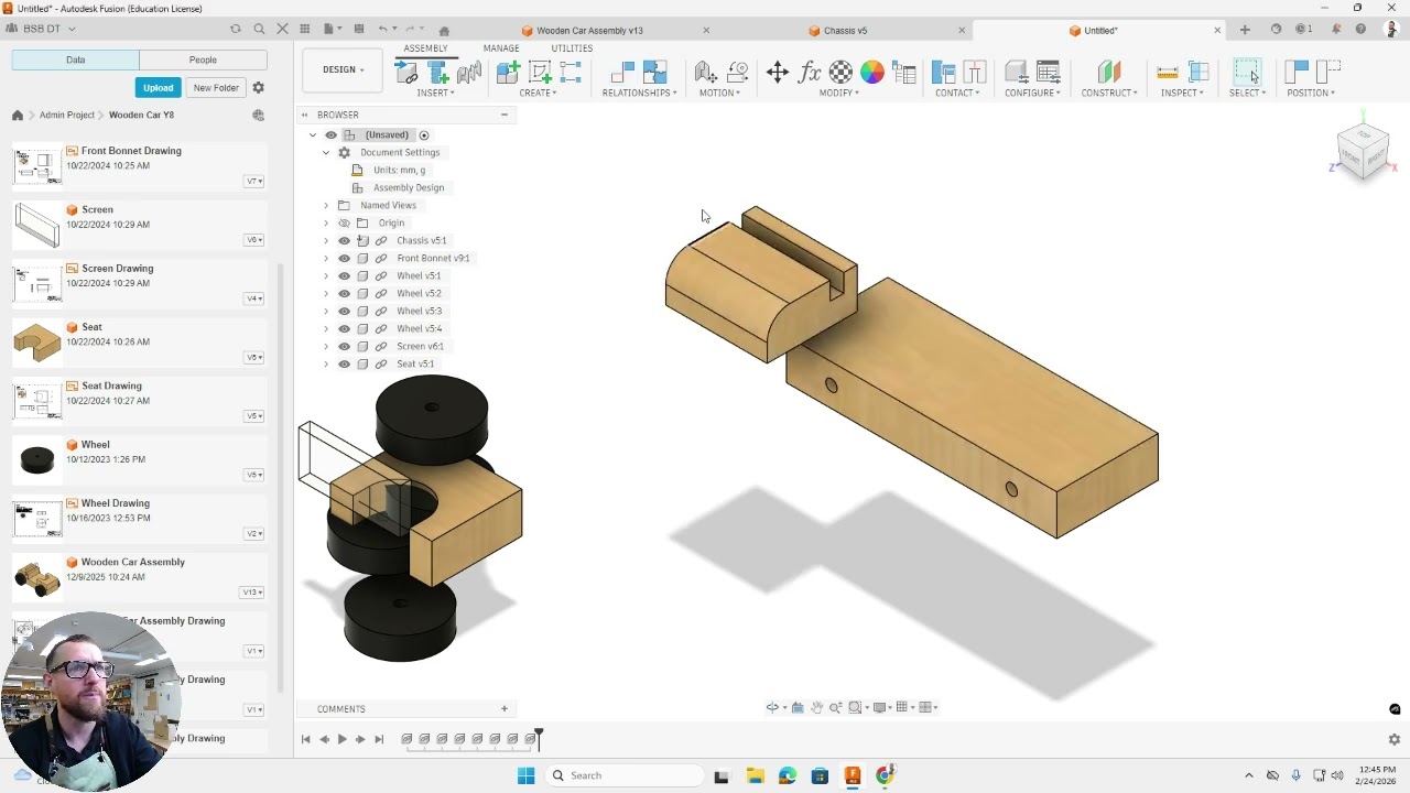 Fusion 360: Creating an Assembly (Udated 2026)