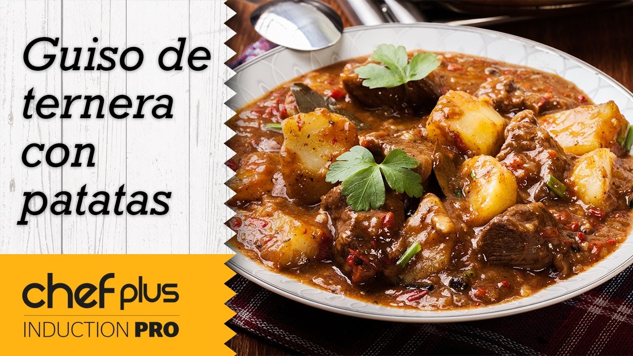 Guiso de ternera con patatas | Recetas robot cocina Chef Plus Induction Pro