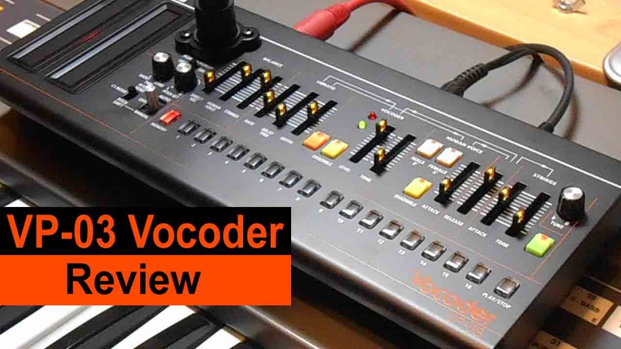 Roland VP-03 Vocoder Synthesizer User Review VP-330 Boutique