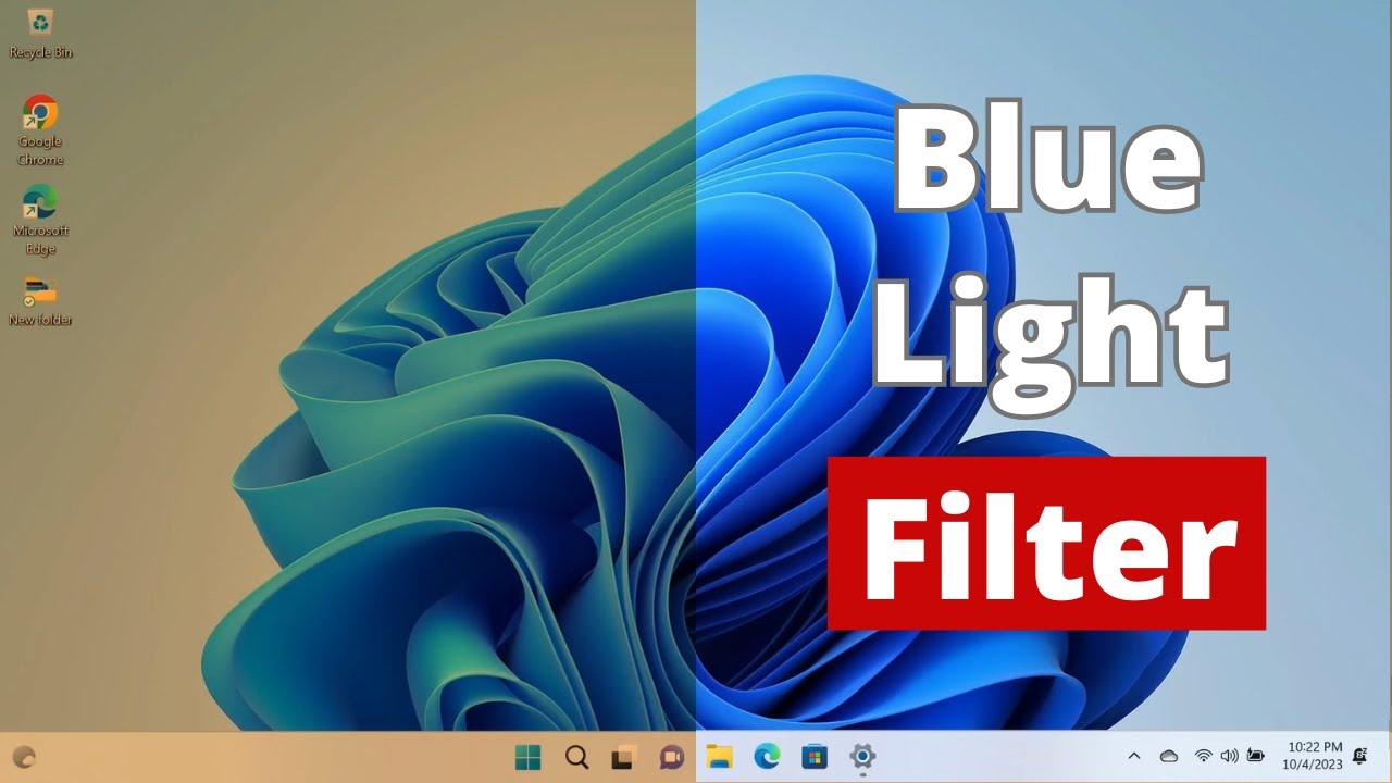 How to Turn on Blue Light Filter in Windows 11