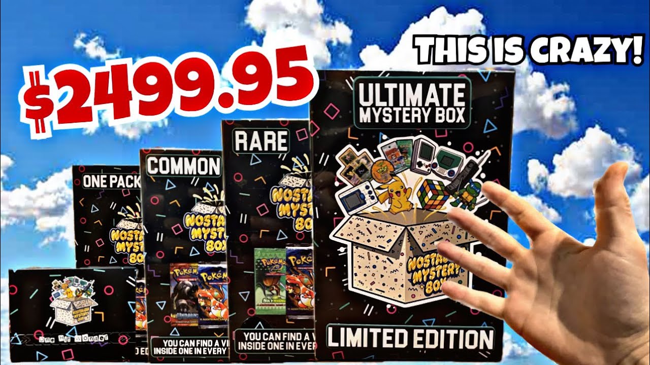 $2500 ULTIMATE Nostalgia Mystery box! Pokémon VINTAGE pack OPENING! #pokemon #reaction #fyp #opening