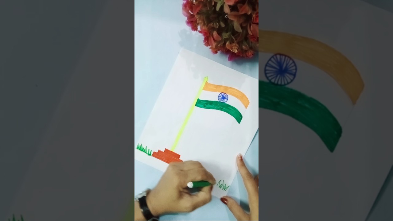 Tiranga #art#shortsfeed