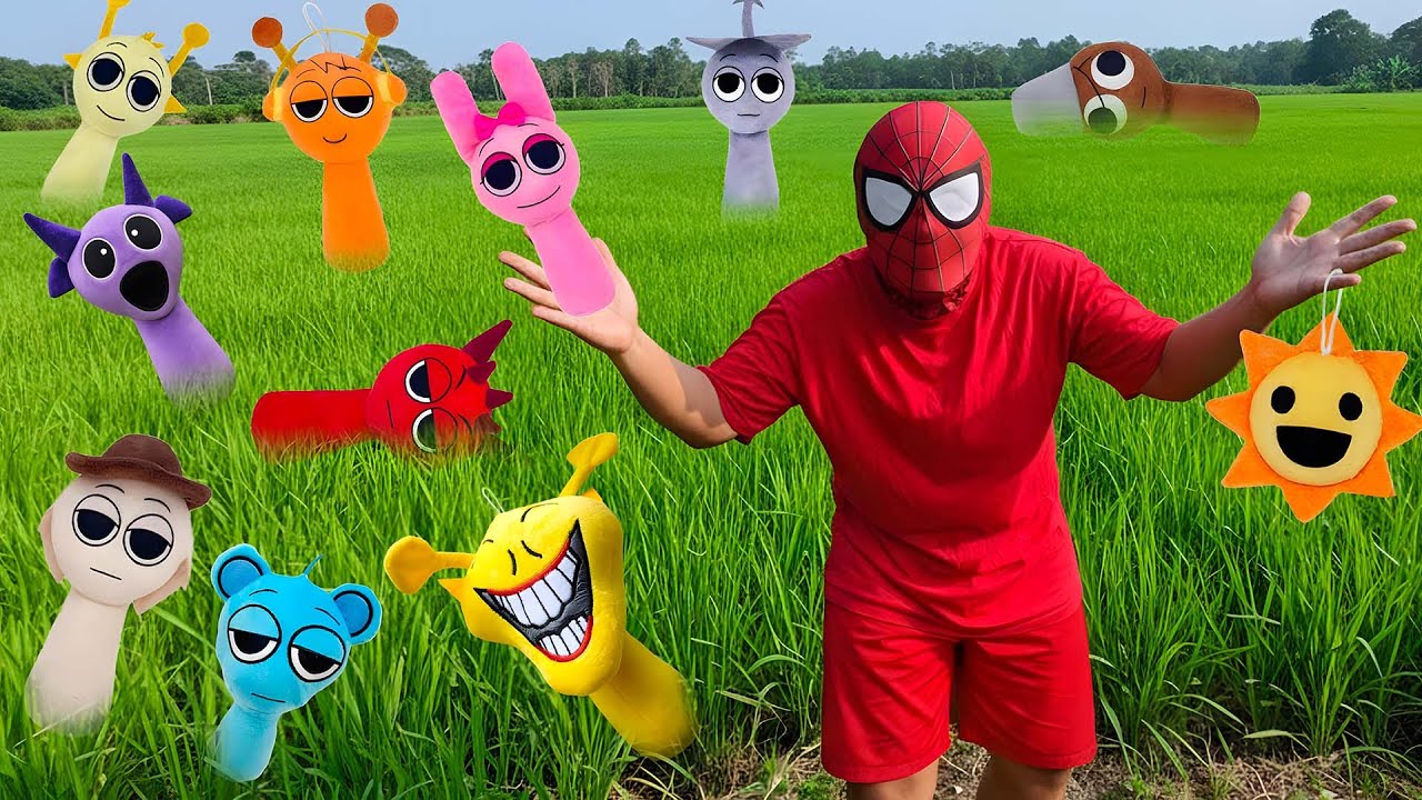 Spider-Man’s Sprunki Harvest Adventure in the Countryside🌾