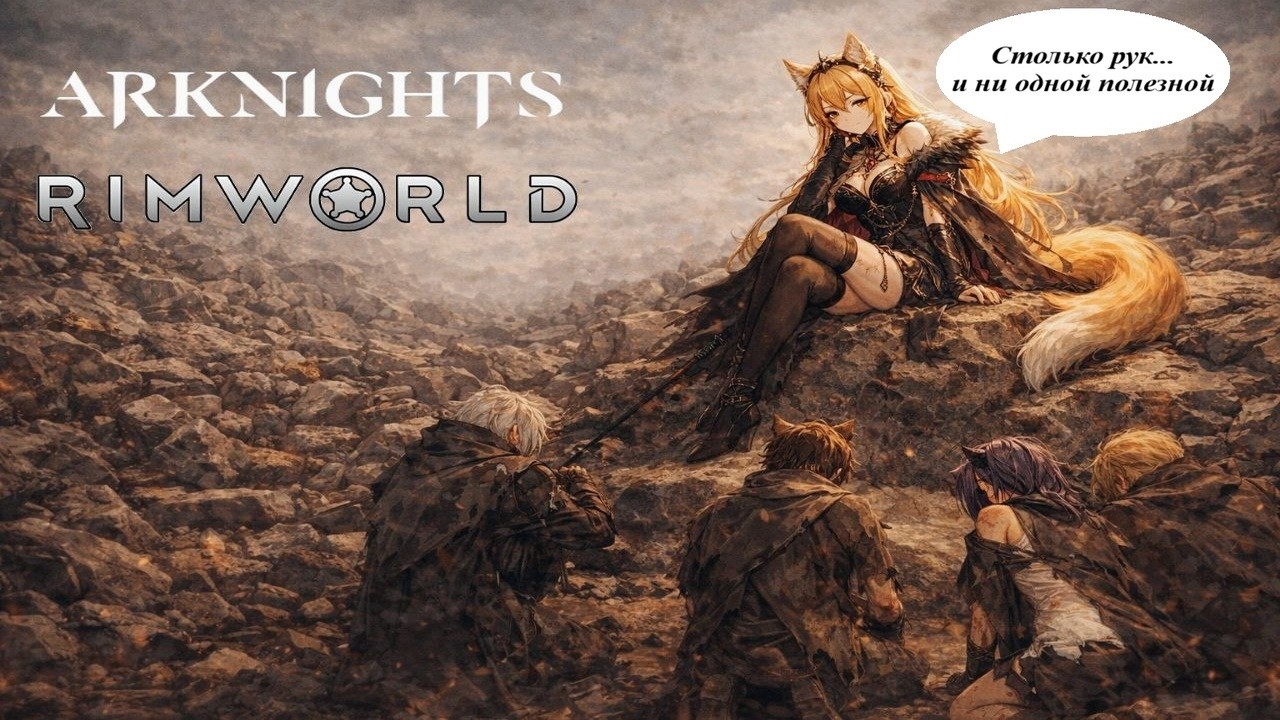 БЕЗ НЕЁ МЫ НИКТО | RimWorld mod Arknights