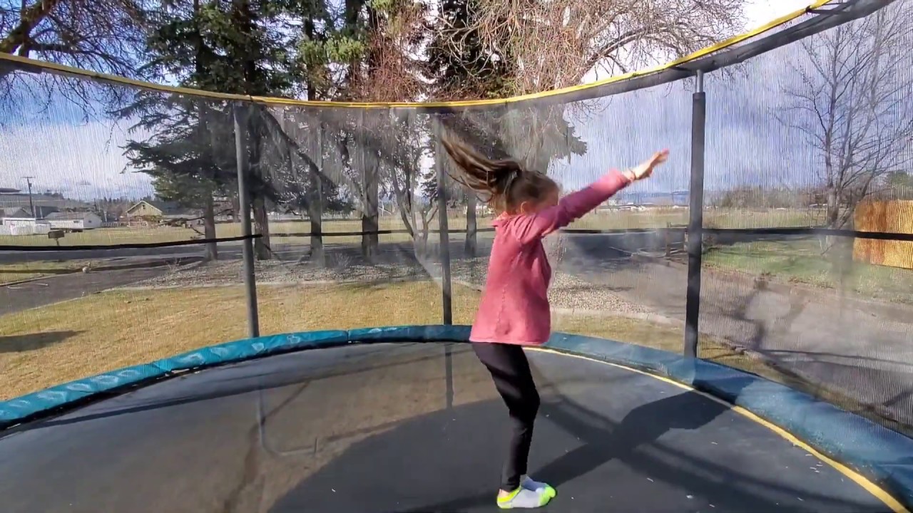 How to do a back handspring on a trampoline| 4 steps to a back handspring!