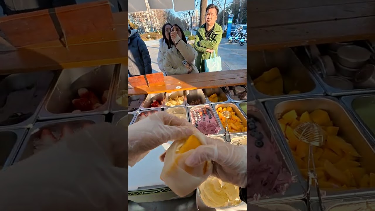 美女不做奶茶了，她靠麻糍逆袭！月入3万！0109 #麻糍 #美食 #小吃 #streetfood #糯叽叽