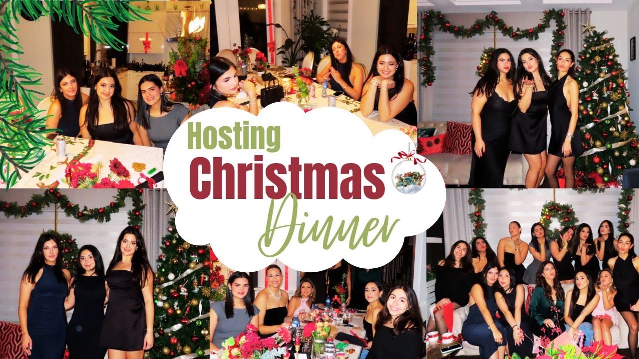 How to Host the ULTIMATE Christmas Party 🎄 | Decor, Food & Setup