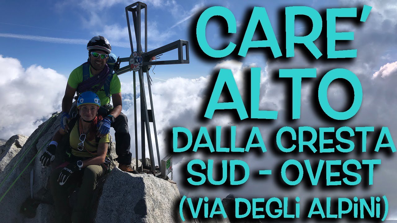 Carè Alto dalla Via degli Alpini | Cresta Sud-Ovest | Gruppo dell'Adamello