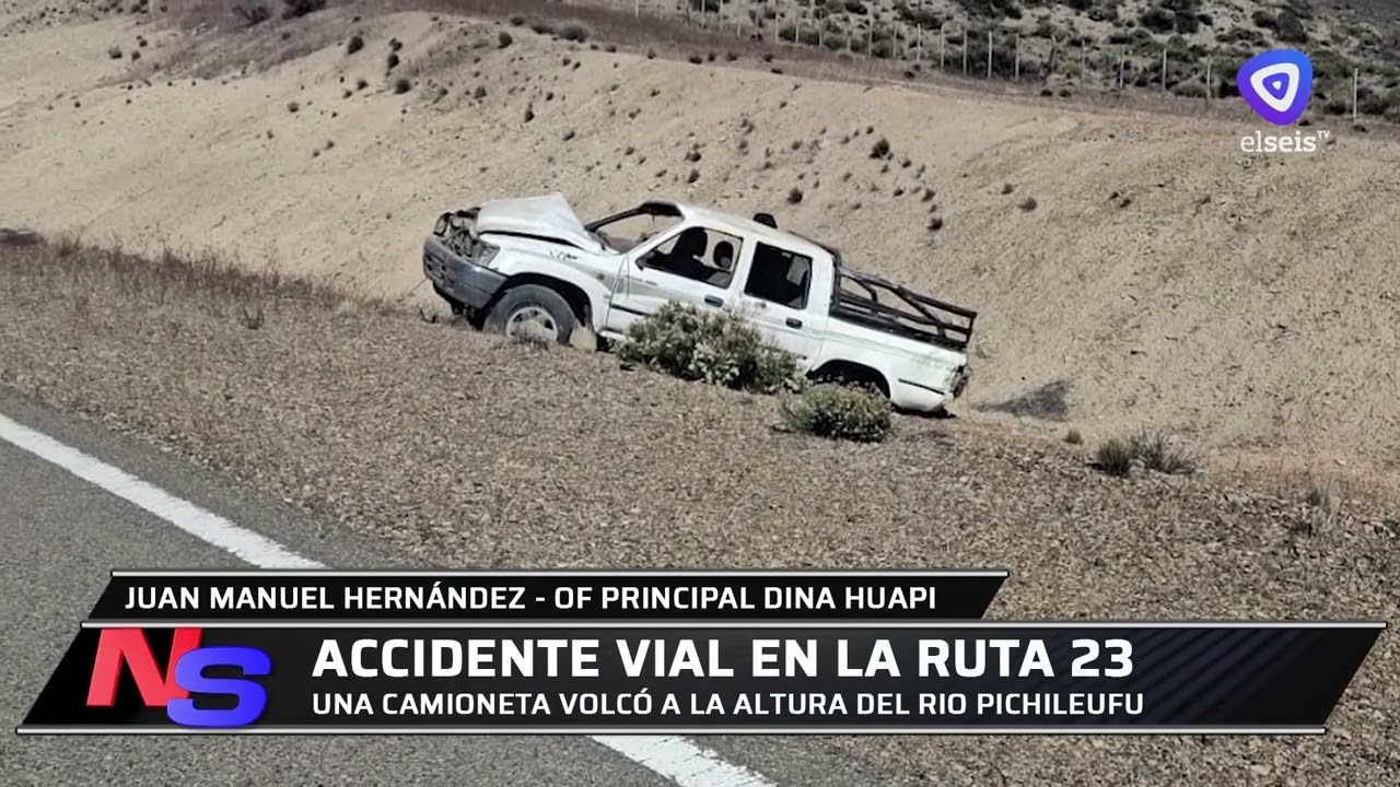 Choque en Ruta 23: uno de los conductores estaba alcoholizado