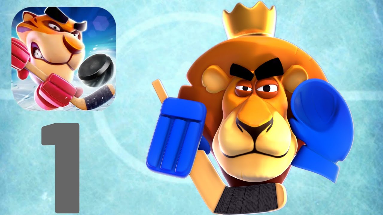 Rumble Hockey Gameplay (ios,Android)