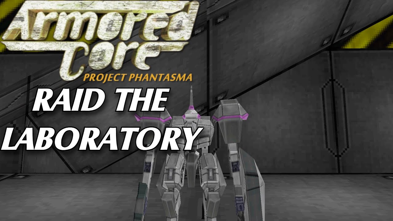 Armored Core: Project Phantasma Mission #4 - Raid The Laboratory [PS1 HD]