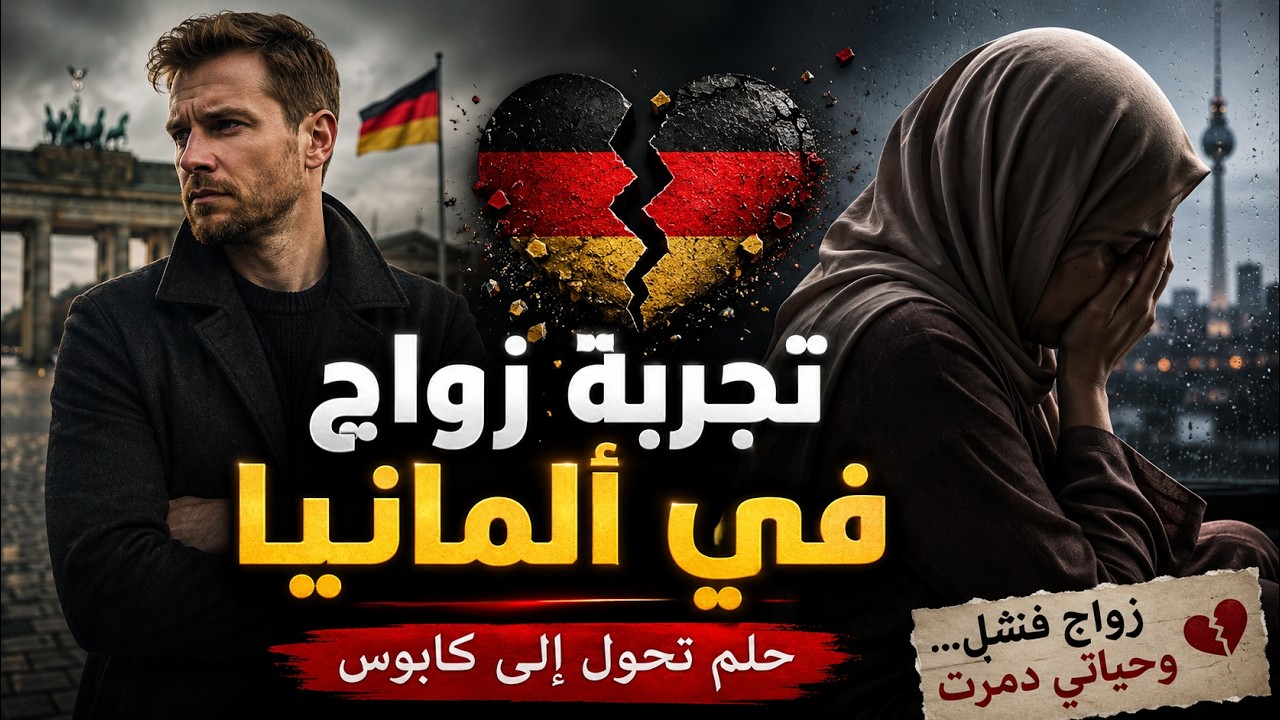 تجربة زواج فتاة مصرية من ألماني ونصيحة للشباب والفتيات!