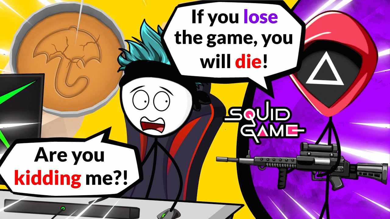 What if a Gamer meets Pink Soldier in Real Life (Squid Game) | Part 1