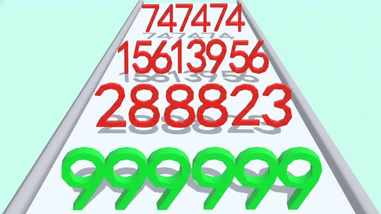 NUMBER MASTER: Number Merge Rush 🔥 Gameplay Walkthrough | Android iOS
