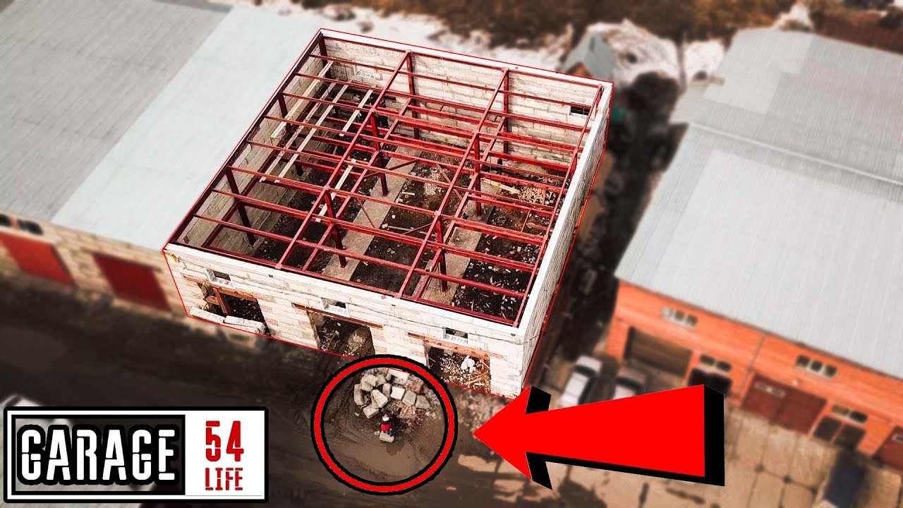 ГАРАЖ МЕЧТЫ 54 - МЕТАЛЛОКАРКАС 30 ТОНН